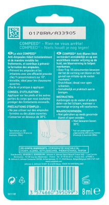 Compeed Anti-Blister Stick 8 ml