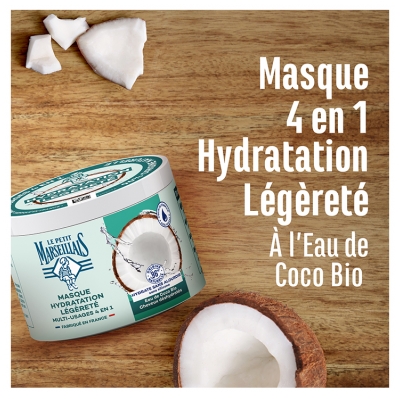 Le Petit Marseillais Masque 4en1 Hydratation Légèreté 370 ml