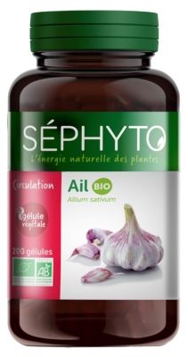 Séphyto Garlic Bio 200 Capsules Séphyto Garlic Bio 200 Capsules