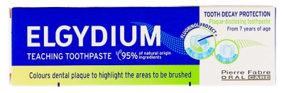Elgydium Edukacyjna Pasta do Zębów Ochrona Przed Próchnicą Ujawnia Płytkę Nazębną 50 ml Elgydium Edukacyjna Pasta do Zębów Ochrona Przed Próchnicą Ujawnia Płytkę Nazębną 50 ml