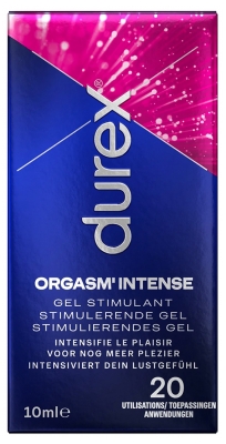 Durex Orgasm'Intense Stimulating Gel 10ml Durex Orgasm'Intense Stimulating Gel 10ml