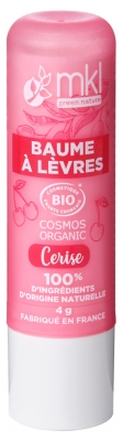 MKL Green Nature Organiczny Balsam do ust 4 g - Smak: Wiśnia MKL Green Nature Organiczny Balsam do ust 4 g - Smak: Wiśnia