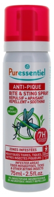 Puressentiel Anti-Sting Repellent + Soothing Spray Infested Areas 75ml Puressentiel Anti-Sting Repellent + Soothing Spray Infested Areas 75ml