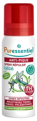 Puressentiel Anti-Sting Spray 7H Baby 60ml Puressentiel Anti-Sting Spray 7H Baby 60ml