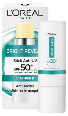 L'Oréal Paris Bright Reveal Stick Anti-UV Vitamin E Anti-Spot SPF50+ 9 ml