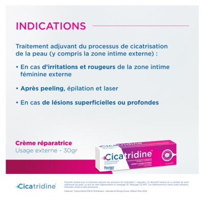 Cicatridine Crème 30 g