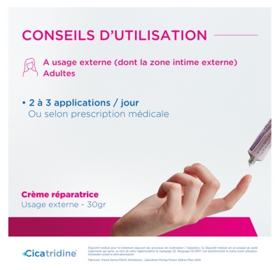 Cicatridine Crème 30 g