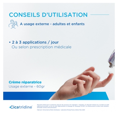 Cicatridine Acide Hyaluronique Crème 60 g