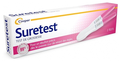 Cooper Suretest Cyfrowy Test Ciążowy 2 Testy Cooper Suretest Cyfrowy Test Ciążowy 2 Testy