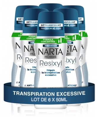 Narta Homme Résixyl Détranspirant 4 Jours Spray Compressé 100 ml