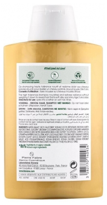Klorane Shampoing à la Mangue 200 ml