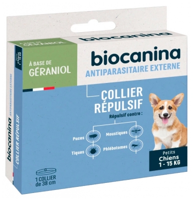 Biocanina Obroża Odstraszająca dla Psów o Wadze Poniżej 15 kg Biocanina Obroża Odstraszająca dla Psów o Wadze Poniżej 15 kg