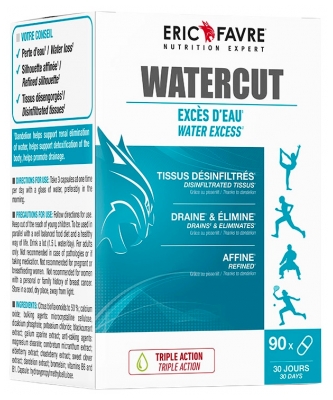 Eric Favre Water Cut Water Excess 90 Capsules Eric Favre Water Cut Water Excess 90 Capsules