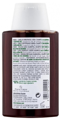 Klorane Force - Cheveux Fatigués & Chute Shampoing à la Quinine et Edelweiss Bio 100 ml
