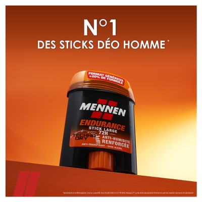 Mennen Anti-Transpirant Endurance 72H Stick Large 60 ml
