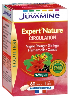 Juvamine Expert'Nature Circulation 60 Tablets Juvamine Expert'Nature Circulation 60 Tablets