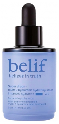 Belif Super Drop Serum Nawilżające z Kwasem Hialuronowym Multi-7 30 ml Belif Super Drop Serum Nawilżające z Kwasem Hialuronowym Multi-7 30 ml