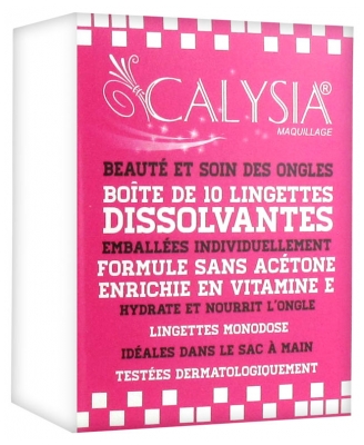 Calysia Beauty and Nail Care 10 Chusteczek Oczyszczających Calysia Beauty and Nail Care 10 Chusteczek Oczyszczających