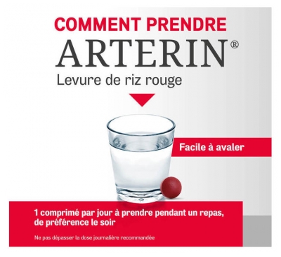 Arterin Levure de Riz Rouge 90 Comprimés