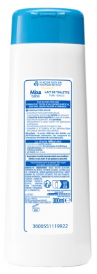 Mixa Bébé Lait de Toilette Très Doux Hypoallergénique 300 ml