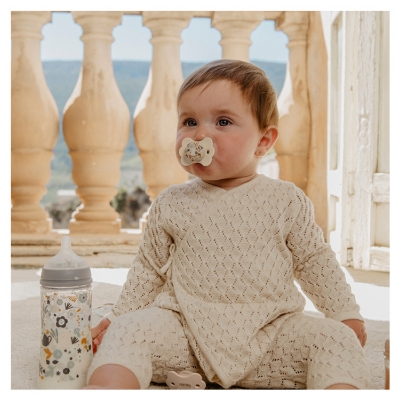 Suavinex Wonderland Wonder Butterfly Physiological Soother 6 to 18 Months - Colour: Ivory