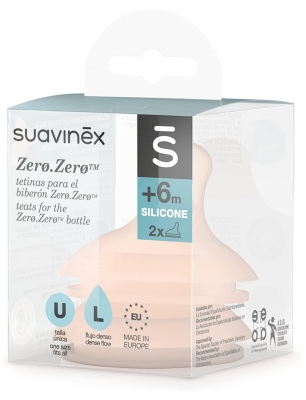 Suavinex Zero.Zero Teat Dense Flow 6 Months and Up