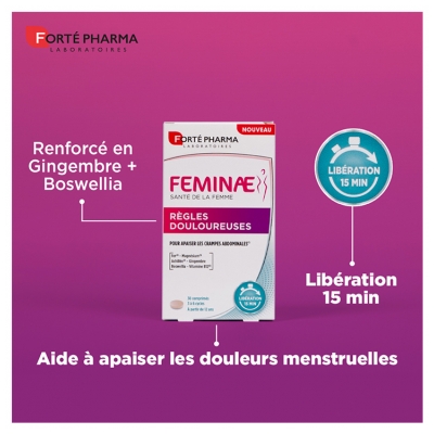 Forté Pharma Feminae Painful Periods 30 Tablets