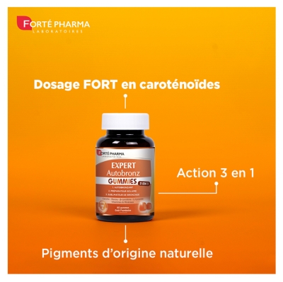 Forté Pharma Expert Autobronz 3in1 60 żelków