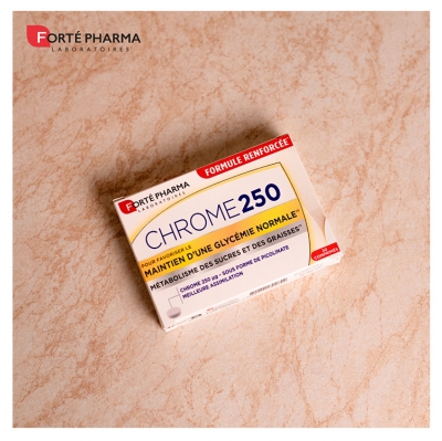 Forté Pharma Chrome 250 µg 30 Tablets