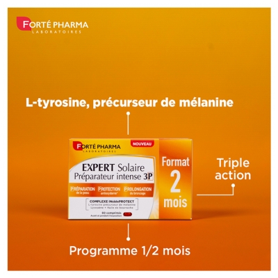 Forté Pharma Expert Solaire Préparateur Intense 3P 60 Tabletek
