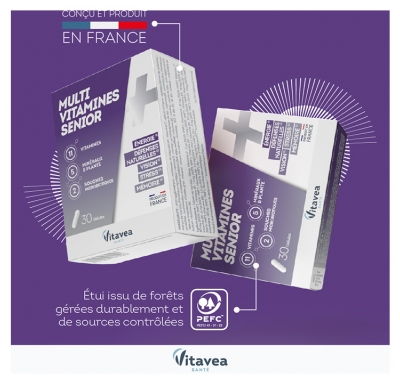 Vitavea Multivitamines Senior 30 Gélules