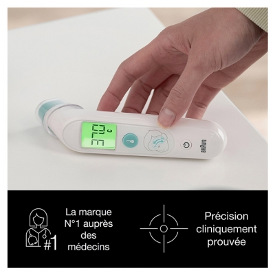 Braun TempleSwipe Thermomètre Temporal