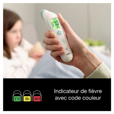 Braun TempleSwipe Thermomètre Temporal