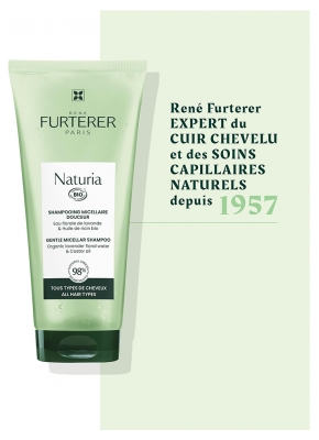 René Furterer Naturia Shampoing Micellaire Douceur Bio 400 ml