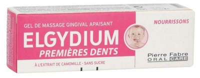Elgydium Premières Dents Gel de Massage Gingival Apaisant 15 ml