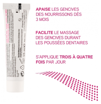 Elgydium Premières Dents Gel de Massage Gingival Apaisant 15 ml