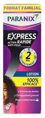 Paranix Express Fast Action 2 Minutes Anti-Lice Lotion 195 ml Paranix Express Fast Action 2 Minutes Anti-Lice Lotion 195 ml