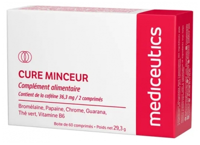 Mediceutics Cure Minceur 60 Tablets Mediceutics Cure Minceur 60 Tablets