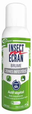 Insect Ecran Anti-Mosquito Mist Infested Areas Active Plant 100 ml