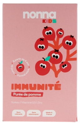 Nonna Lab Kids Immunity Apple Purée 10 Sticks Nonna Lab Kids Immunity Apple Purée 10 Sticks