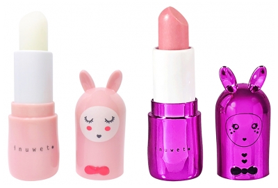 Inuwet Scented Lip Balm Duo Milkshake Strawberry 2 x 3.5 g