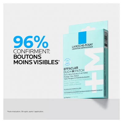 La Roche-Posay Effaclar Duo+M Patch Bouton Multi-Actions 22 Patchs