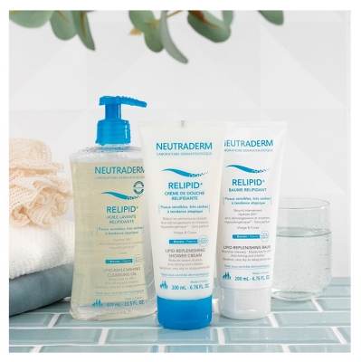 Neutraderm Relipid+ Lipid-Replenishing Cleansing Oil 400 ml