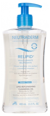 Neutraderm Relipid+ Lipid-Replenishing Cleansing Oil 400 ml