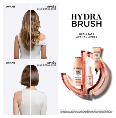Dessange Hydra Brush Shampoing Hydra-Disciplinant 200 ml