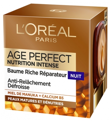 L'Oréal Paris Age Perfect Nutrition Intense Baume Riche Réparateur Nuit 50 ml