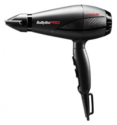 Babyliss PRO BLACK STAR Ionic Hairdryer BAB6250IE Babyliss PRO BLACK STAR Ionic Hairdryer BAB6250IE