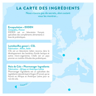 Nutri&Co Lactobacillus Gasseri et sa Noix de Cola 60 Gélules