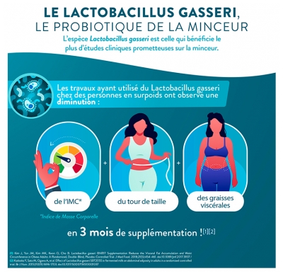 Nutri&Co Lactobacillus Gasseri et sa Noix de Cola 60 Gélules