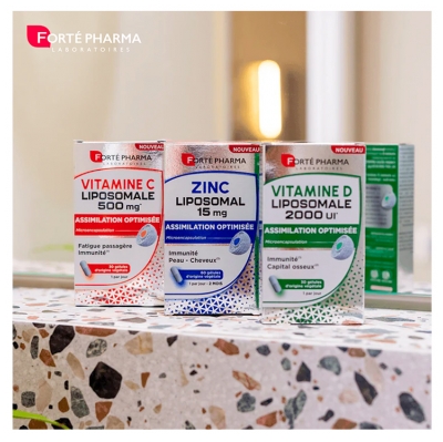Forté Pharma Vitamin D Liposomal 2000 IU 30 Vegetable Capsules